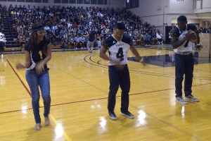 Welcome Back Assembly has highlights and message