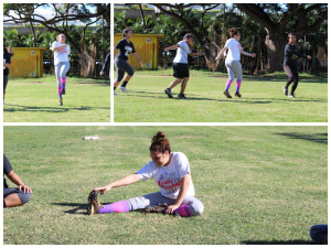 Sugui shares her experiences in softball