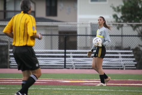 McMillan goes for her goals as goalie