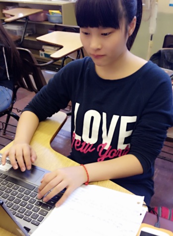 Wang improved her English as an ELL student