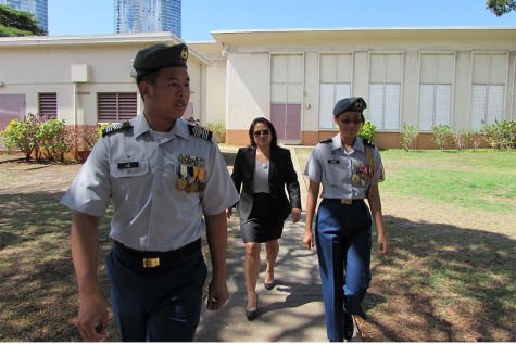 Assistant Secretary of the Army visits McKinley JROTC program