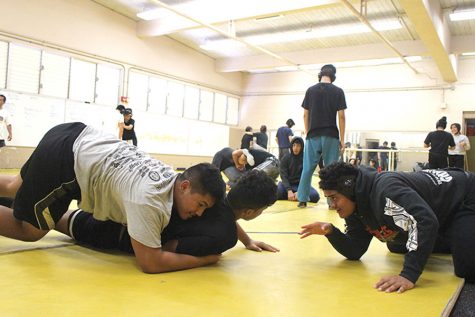 Wrestlers train for successful season