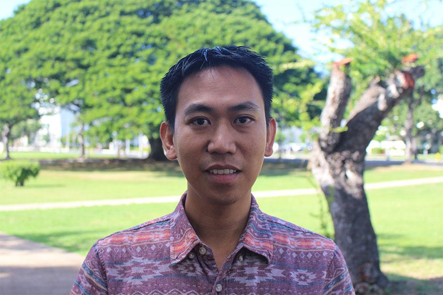 Mark Dugay is a physical science teacher for freshmen.