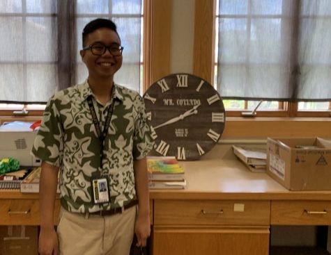 Justin Collado starts teaching at McKinley
