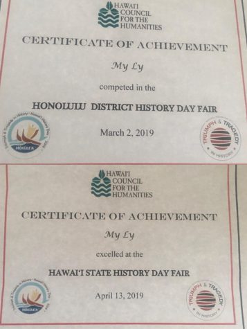 Ly succeeds in National History Day