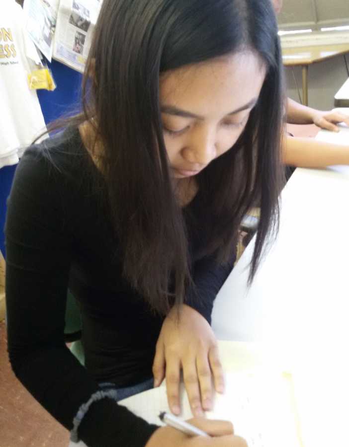 Silvana Bautista is also working on the Issue 3 page layout.