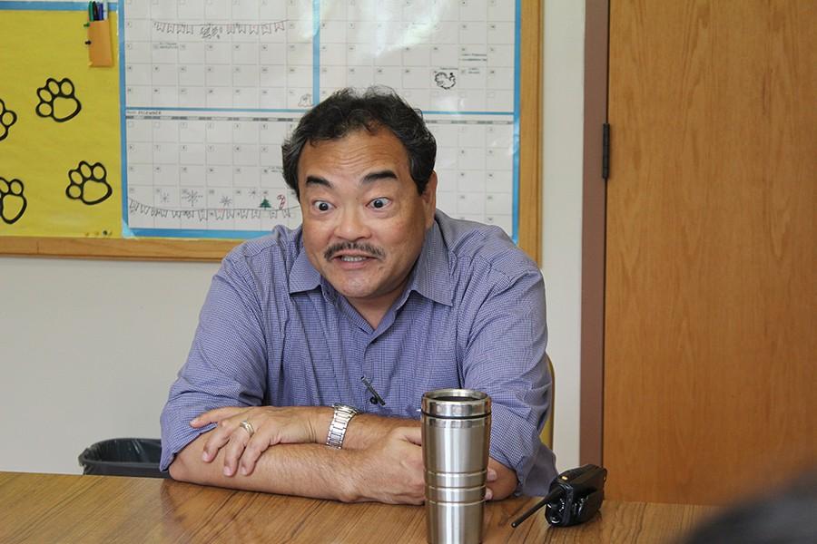 Principal Ron Okamura said: “If my students asked me what they could do to graduate I would tell them to try their best, come to class on time, do all the bellwork and homework to pass their class and graduation high school.”
