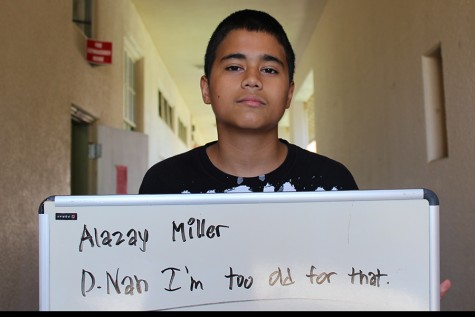 Freshman Alazay Miller