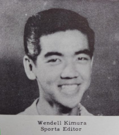 Kimura was a sports editor for The Pinion. Kimura worked with about twenty other Tigers to publish The Daily Pinion, an experience he said was sometimes “quite a hectic situation.”