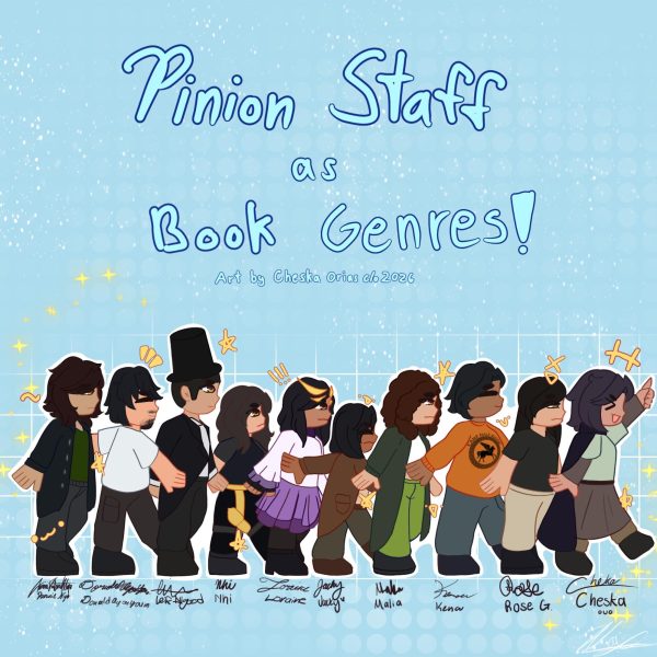 Pinion Staff as Book Genres