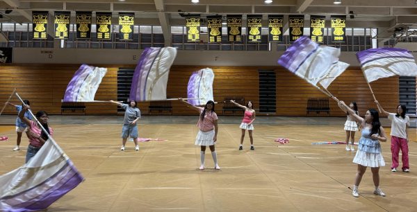 The Winter Guard Performing "The Barbie Show" at the McKinley Indoor Home Show on April 6.