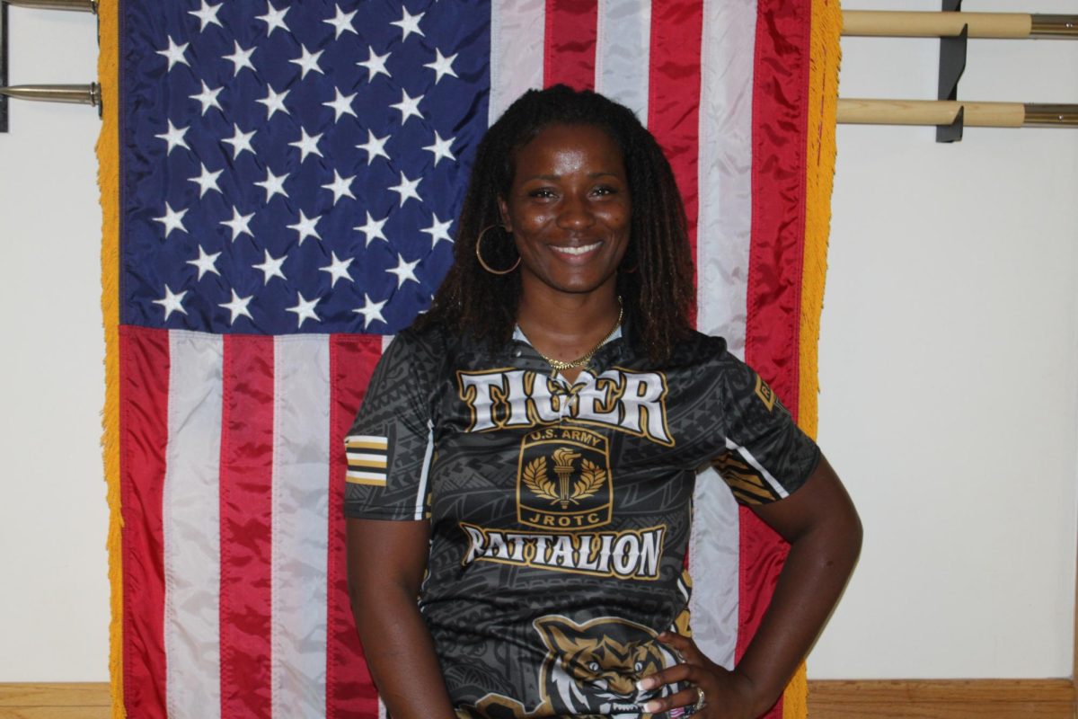 Chief Charletta Burke has been serving as one of McKinley’s JROTC instructors since early 2024. 