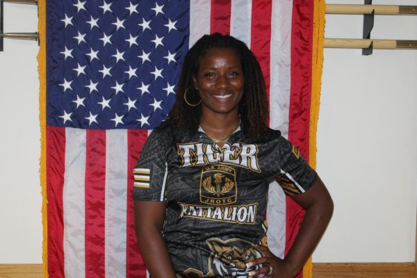 Chief Charletta Burke has been serving as one of McKinley’s JROTC instructors since early 2024. 