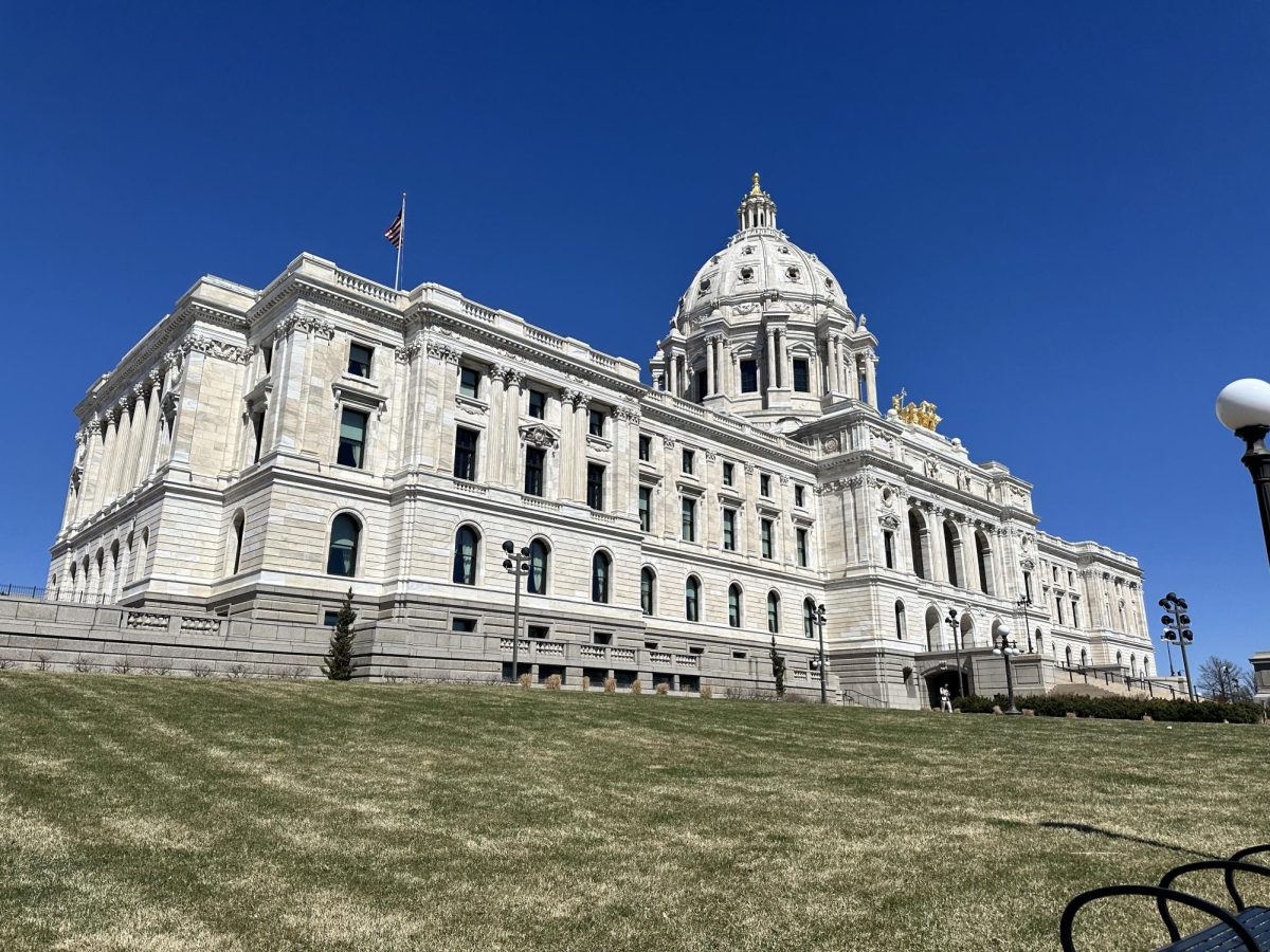 Minnesota State Capitol as seen by Pinion staffers on the walk there. Photo by: Nhi Nguyen